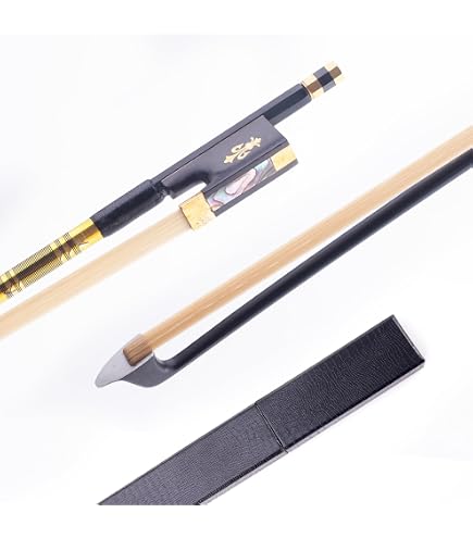 Amazon.com: JonPaul Arpege Model Carbon Fiber 4/4 Violin Bow